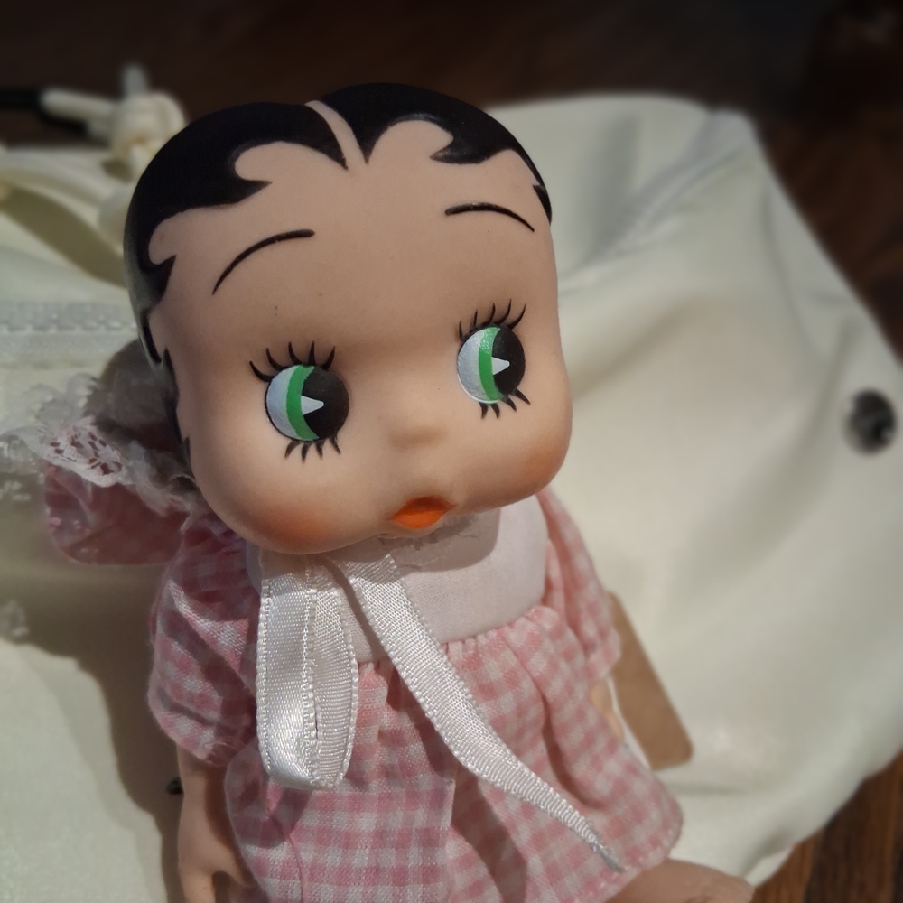 Vintage Betty Boop Doll with Pink Outfit
